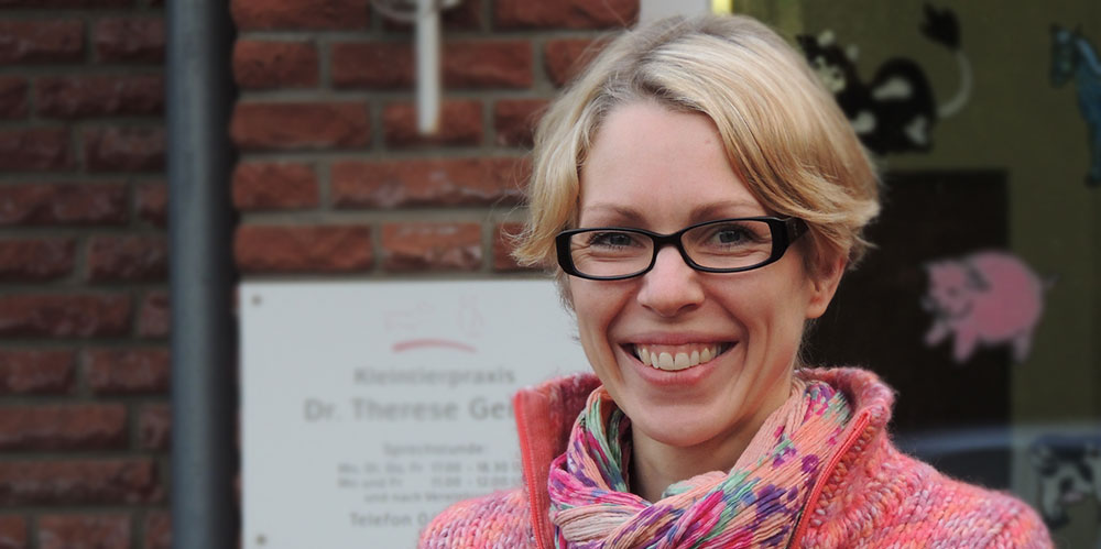 Tierärztin Katrin Luyten